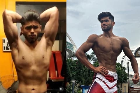 Men's Physique Competition Athlete